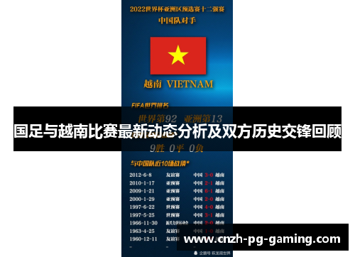 国足与越南比赛最新动态分析及双方历史交锋回顾